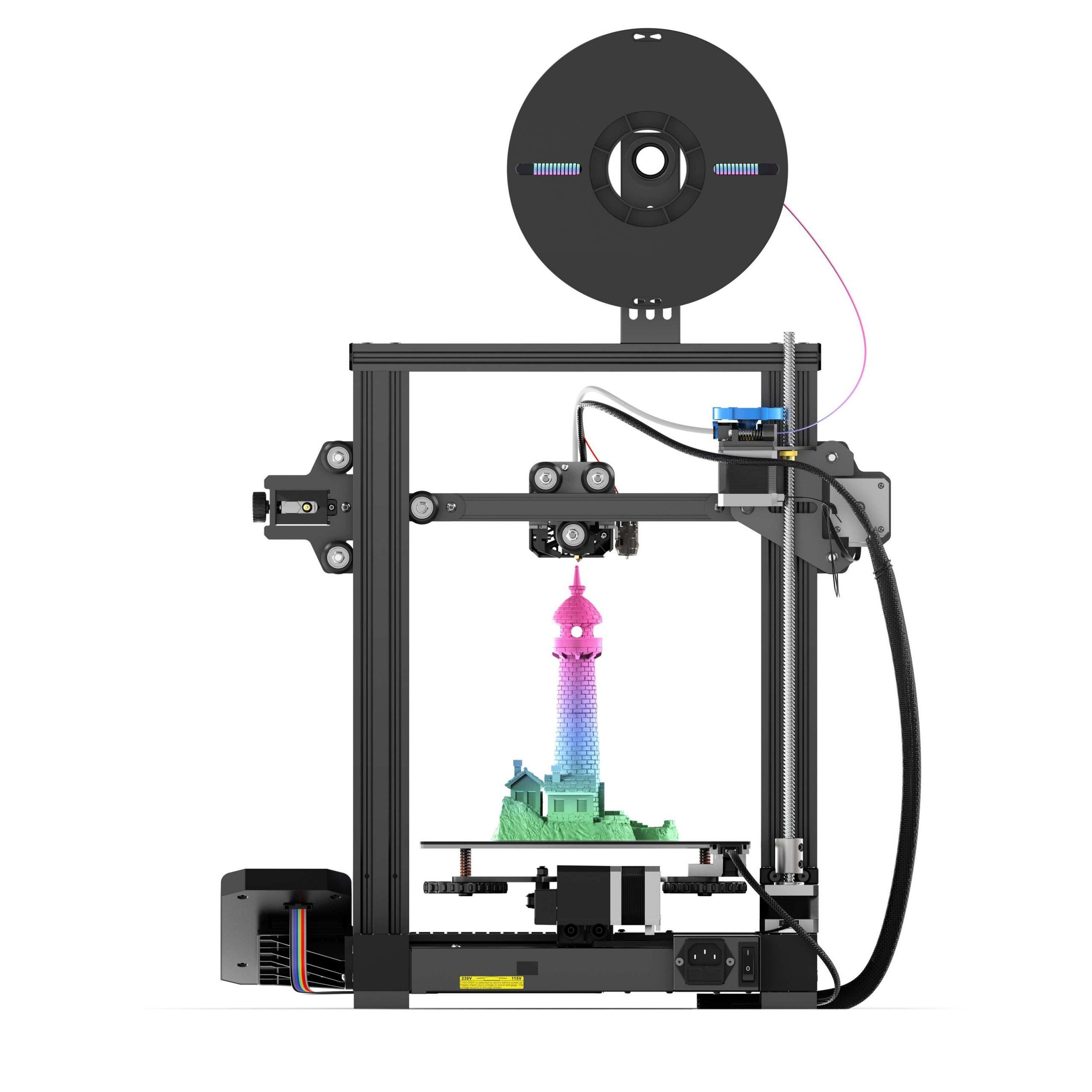 Accante Caisson Transparent DIY pour imprimante 3D Creality Ender